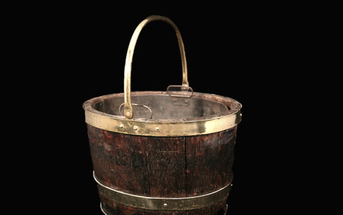 Seau de la Marine Anglaise  XIXème siècle  Victorien 