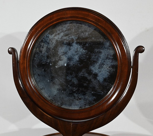 Piccola Barbiere in Mogano Massello, Epoca Restauro – 1° parte XIX secolo