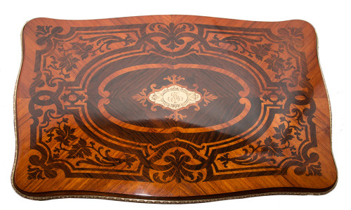Travailleuse En Marqueterie époque Napoleon III
