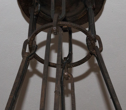 Large Schneider Chandelier Art Deco Period
