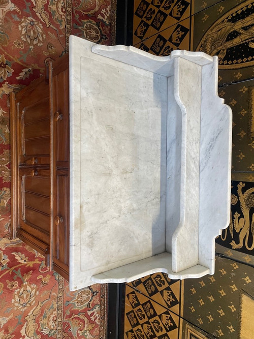 Meuble De Toilette - Coiffeuse Napoléon III En Noyer