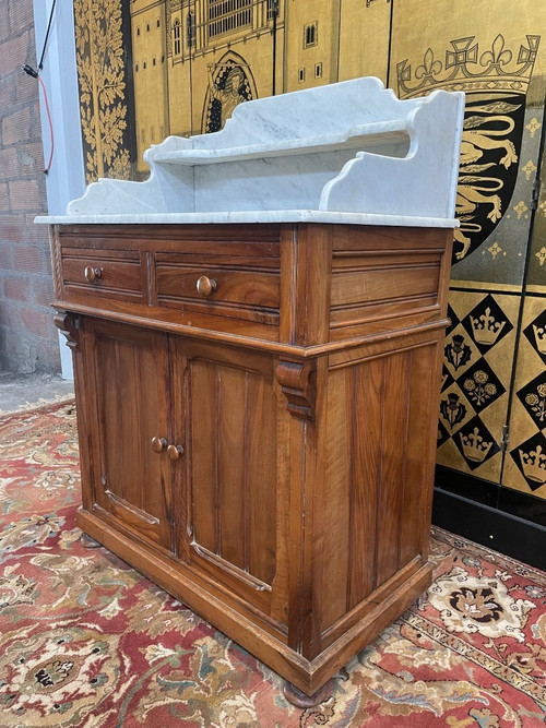 Meuble De Toilette - Coiffeuse Napoléon III En Noyer