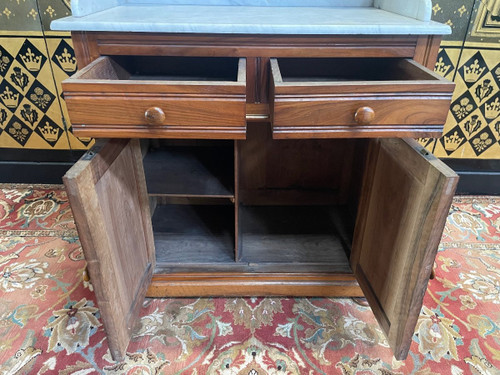 Meuble De Toilette - Coiffeuse Napoléon III En Noyer