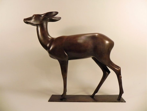 Wilhelm KRIEGER (A) (1877-1945) la cerva, 1920 circa