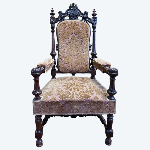 Fauteuil D'apparat De Style Renaissance