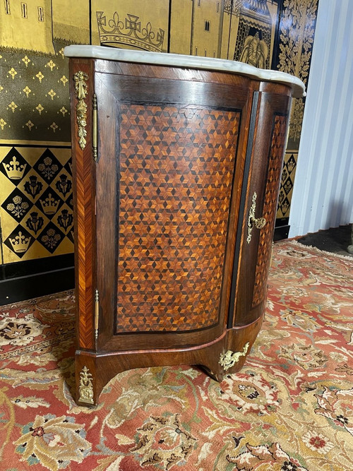 Encoignure In Intarsien 18. Napoleon III
