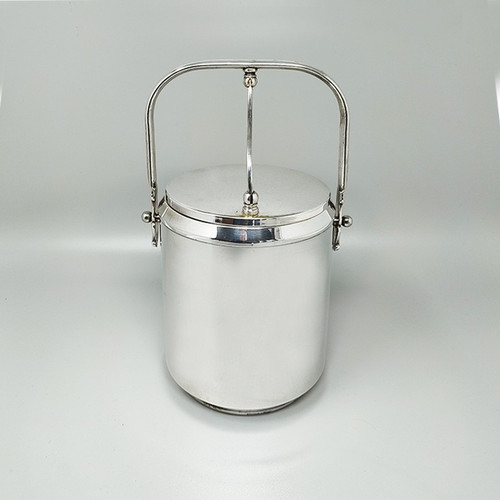 1960s Stunning Ice Bucket by Aldo Tura for Macabo. Made in Italy.