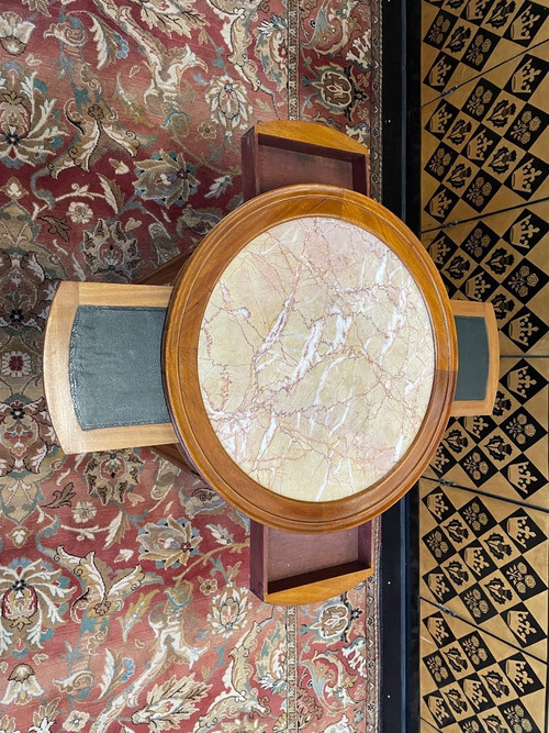 Table Bouillotte  De Style Louis XVI