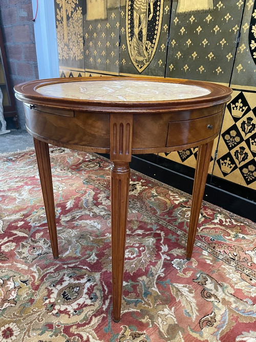 Table Bouillotte  De Style Louis XVI