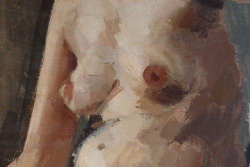 Gemälde „Akt“ signiert René Guinand (1892-1983)