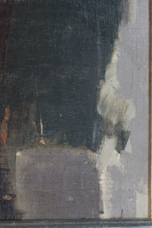 Gemälde „Akt“ signiert René Guinand (1892-1983)