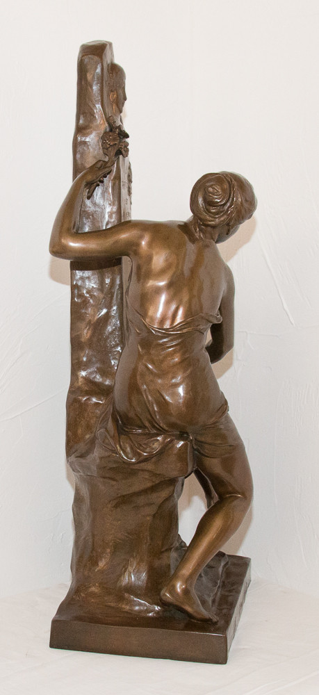 Bronze « Le Souvenir » Signé E Picault Fin XIXe Siècle