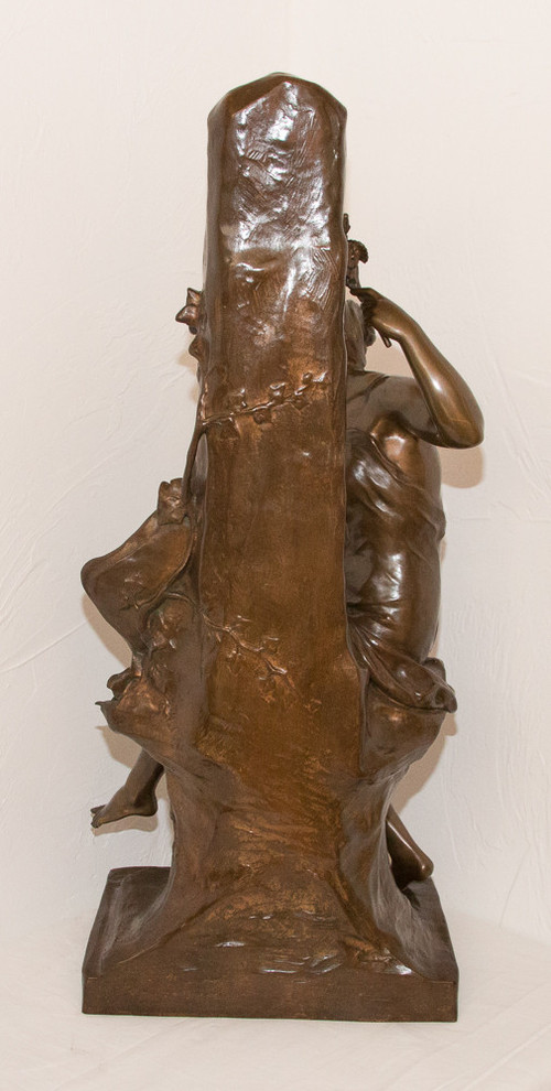 Bronze « Le Souvenir » Signé E Picault Fin XIXe Siècle