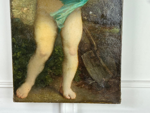 RARE PEINTURE ANCIENNE SIGNÉE DE JEAN JULES ANTOINE LECOMTE DU NOÜY 1916