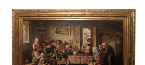Scena di genere Alberto Cecconi 1897–1973