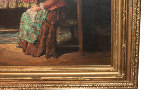 Scena di genere Alberto Cecconi 1897–1973