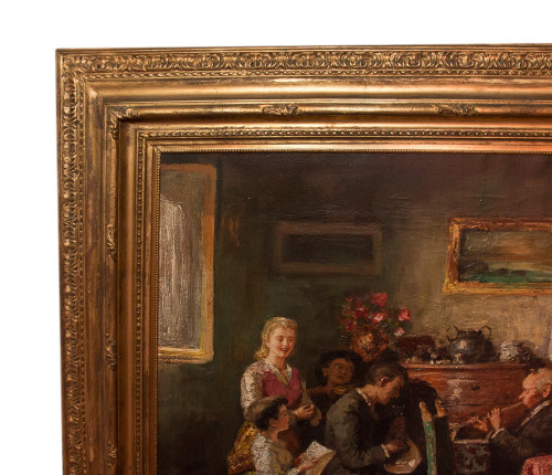 Scena di genere Alberto Cecconi 1897–1973