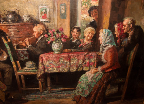 Scena di genere Alberto Cecconi 1897–1973
