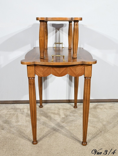 Table de Service en Marqueterie de Noyer et Palissandre – 1940