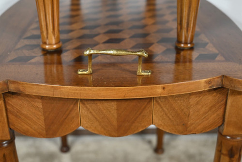 Table de Service en Marqueterie de Noyer et Palissandre – 1940