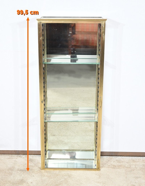 Piccola vetrina in ottone – 1930