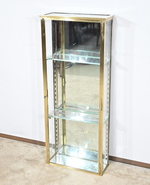 Piccola vetrina in ottone – 1930
