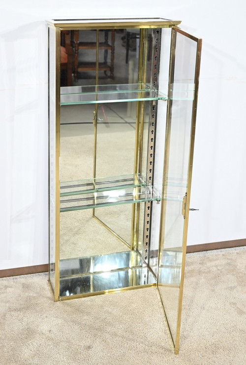 Piccola vetrina in ottone – 1930