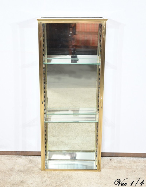 Piccola vetrina in ottone – 1930