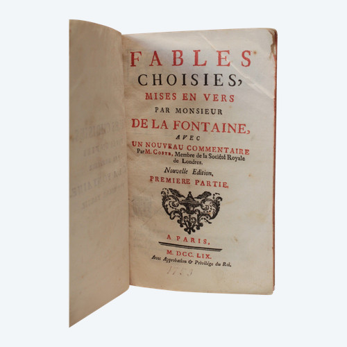 Buch der Fabeln von La Fontaine, Ausgabe 1759