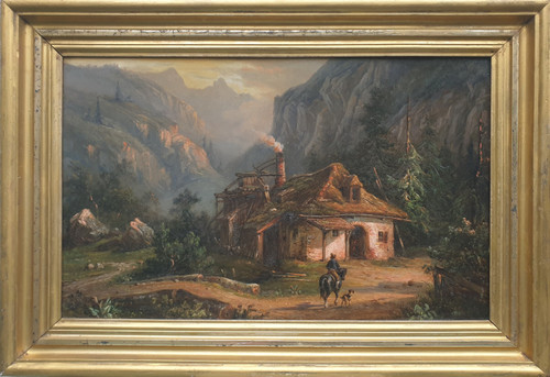 Désiré THOMASSIN (Attributed to) - Austrian landscapes
