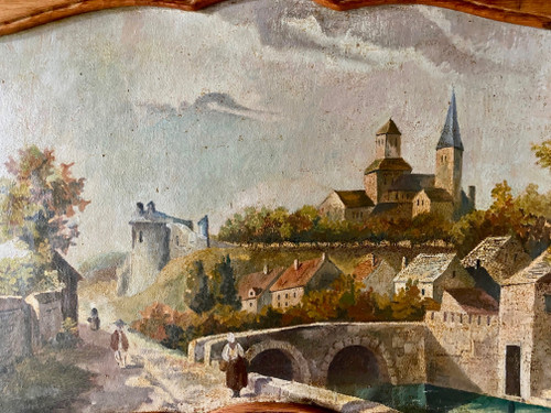 Trumeau en chêne époque XIX ème