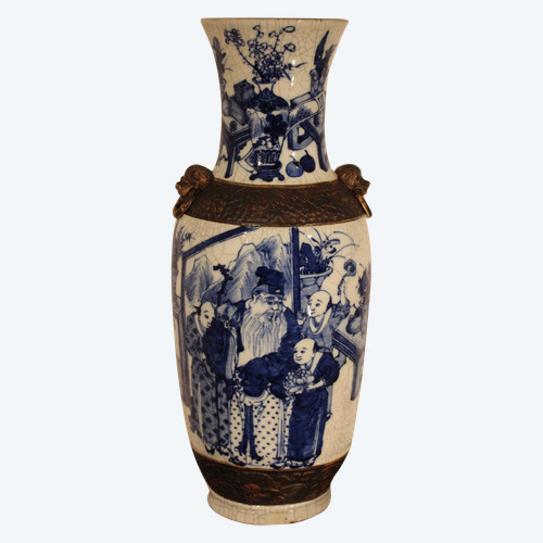 Chinesische Vase aus Nanjing