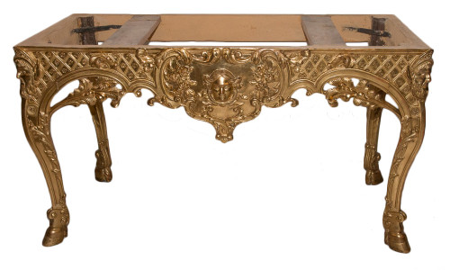 Console En Bois Sculpté Et Doré époque Régence