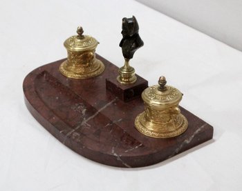  Doppio calamaio, periodo Napoleone III - metà del XIX secolo