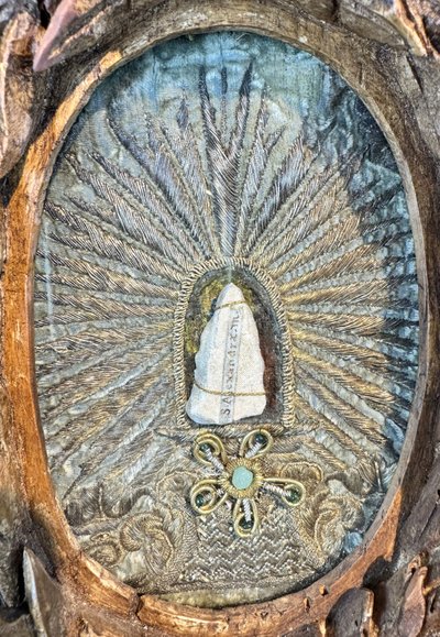 Reliquaire De Saint Alexandre à Décor D’angelots - XVIIIe 