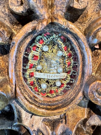 Reliquaire De Saint Alexandre à Décor D’angelots - XVIIIe 