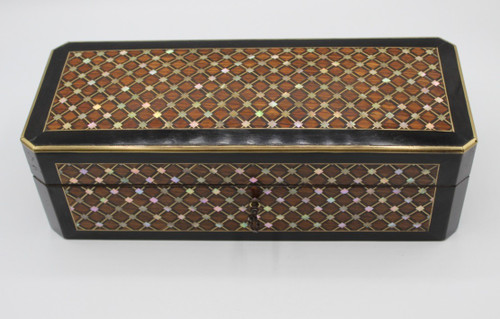Coffret Napoléon III En Marqueterie Par Tahan