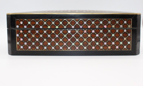 Coffret Napoléon III En Marqueterie Par Tahan