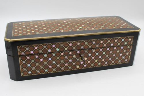 Coffret Napoléon III En Marqueterie Par Tahan