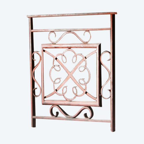 Large Art Deco gate and grille set