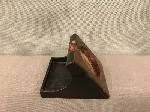 Antique mahogany watch case 19 th century Napoleon III