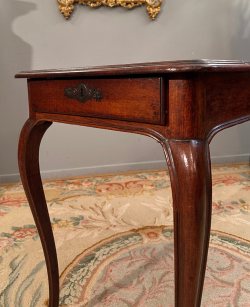 Schreibtisch Aus Nussbaum Epoche Louis XV Um 1750