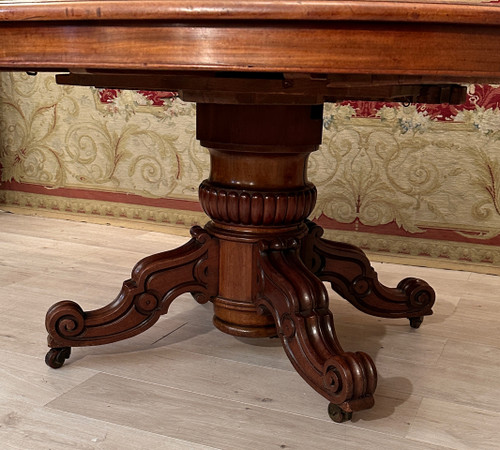 Restoration Period Mahogany System Dining Table circa 1830 (4m)