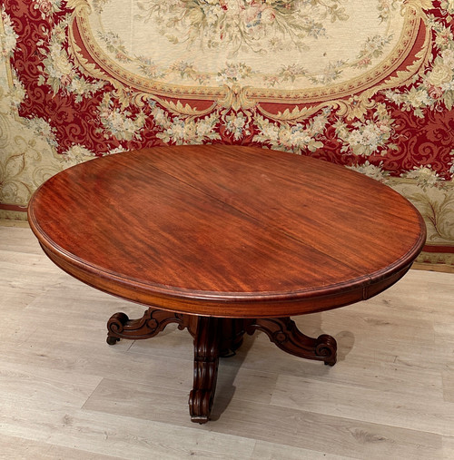 Restoration Period Mahogany System Dining Table circa 1830 (4m)