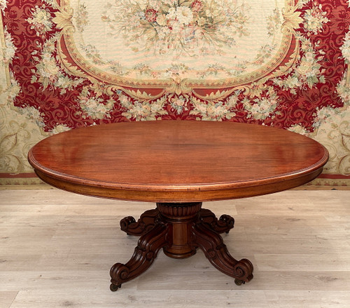 Restoration Period Mahogany System Dining Table circa 1830 (4m)
