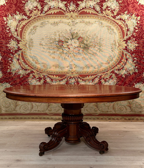 Restoration Period Mahogany System Dining Table circa 1830 (4m)