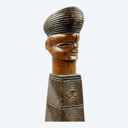 BÂTON Mbweci - Culture Lwena Chokwé, République Démocratique du Congo et Angola - Vers 1900