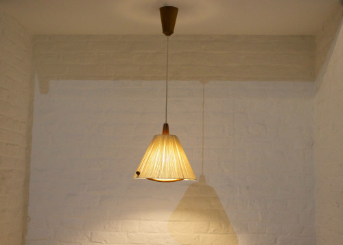 Scandinavian-style mobile suspension lamp.