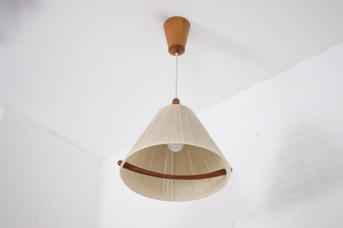 Scandinavian-style mobile suspension lamp.