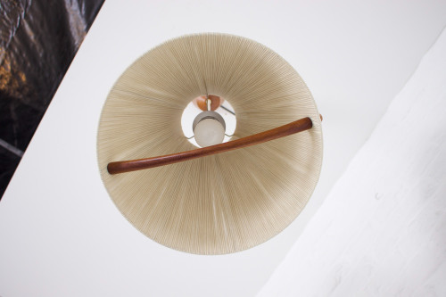 Scandinavian-style mobile suspension lamp.